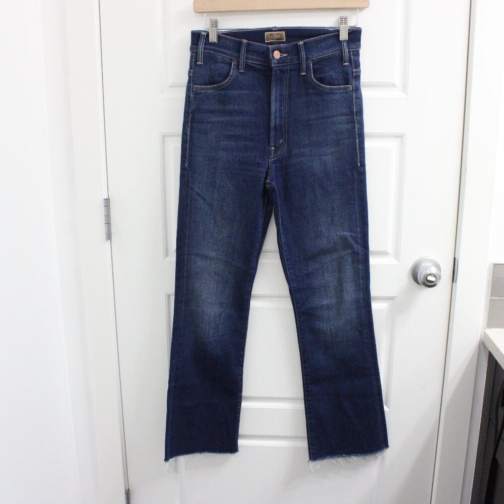 Mother Jeans Hustler Ankle Fray High Rise Size 26